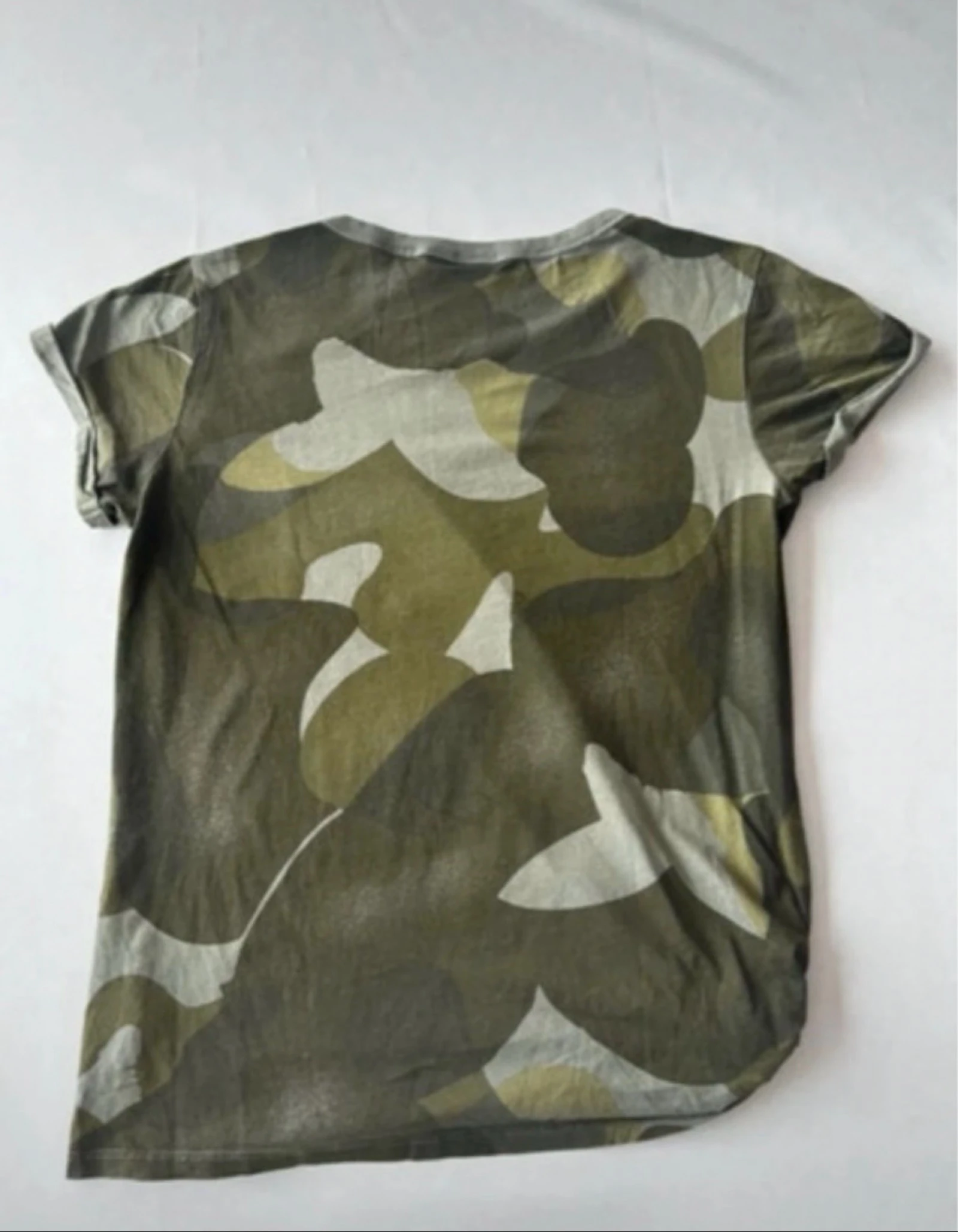 Camiseta G-Star RAW Camuflagem Verde Bolso | Tamanho PP – photo 2